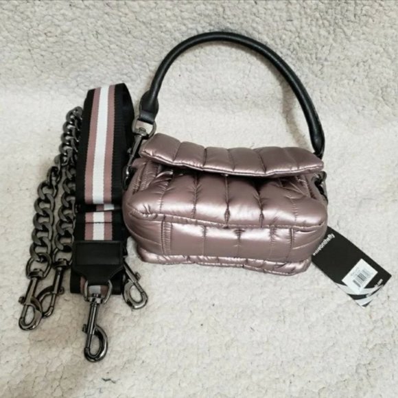 Think Royln Petite Bar Quilted Bag in Pearl Latte - Picture 12 of 12